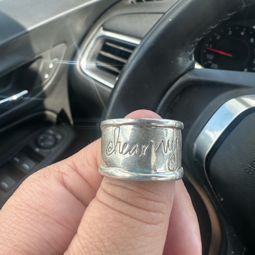Hear my soul speak ring